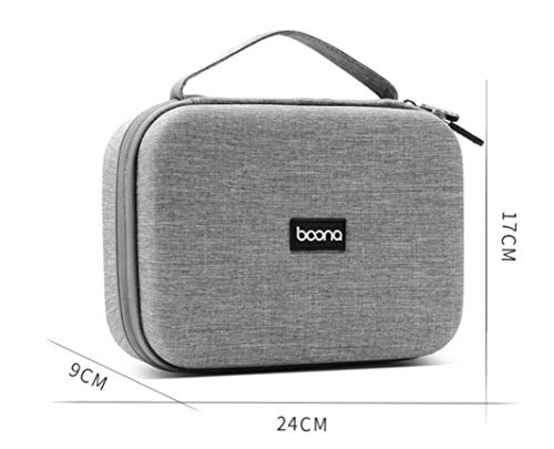 CASE ORGANIZADOR RÍGIDO PARA ACESSÓRIOS ELETRÔNICOS (Cinza)