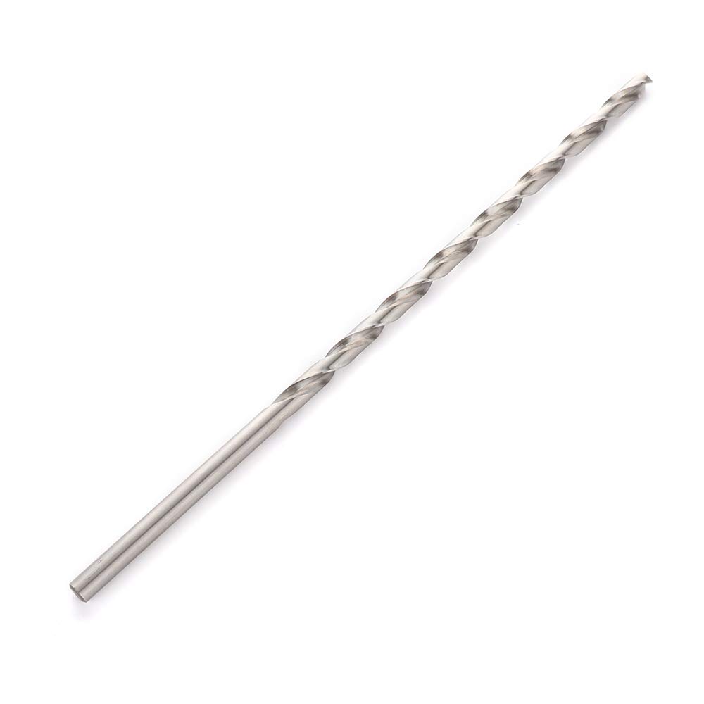 belupai Broca helicoidal extralarga de 350 mm HSS, vástago recto, 10 mm