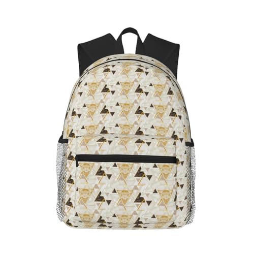 Sac à dos motif géométrique confortable et ultra léger pour le camping