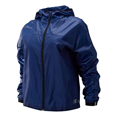 New Balance Light Packable Jacket Jacket - Techtonic Blue, X Small
