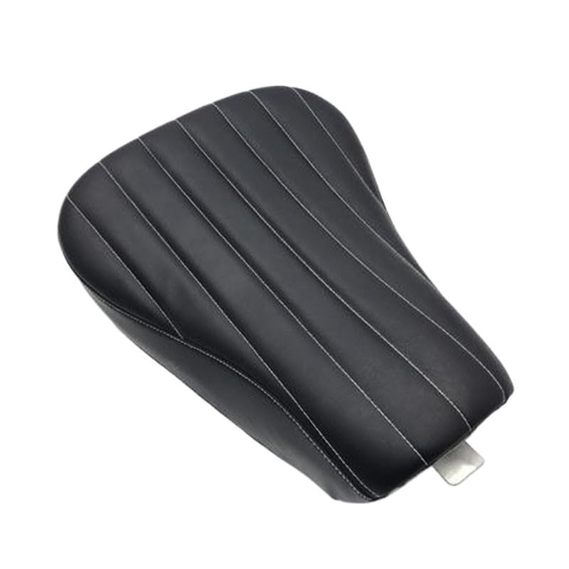 Asiento de cuero Sportster 48 72 con acabado premium para renovación de motocicleta