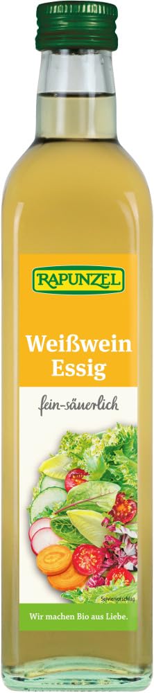 Rapunzel aceto biologico per vino bianco (6 x 500 ml)