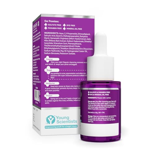 The Derma Co 2% Salicylic Acid Face Serum | Reduces acne & blackheads | Tightens pores | Exfoliates & soothes inflammation | 30 ml - Image 11 thumbnail