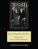 Muse Inspiring the Poet: Rousseau Cross Stitch Pattern