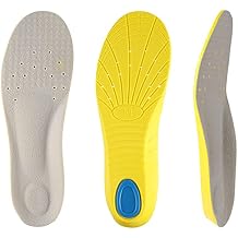 Shoe Insoles, Memory Foam Insoles, Shoes Insert for Women and Men, Kids, Providing Arch Support, Great Cushion and Shock Absorption, Relieve Foot Pain MMens 6-9/ Women 7-11