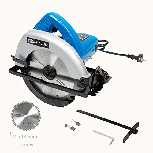 900W Kreissäge, Kabelgebunden Elektrisch Handkreissäge Kreissäge, Ideal für Holz, PVC-Rohre, Weichmetall, Fliesen, Kunststoffschnitte, (4700 U/min, Max. Schnitttiefe: 90°: 55mm/45°: 38mm)