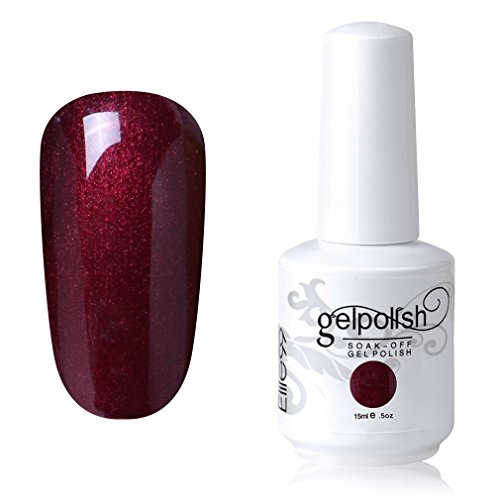 Elite99 Gel Nail Polish Soak Off UV LED Gel Lacquer Nail Art Manicure Varnish 15ml Pearl Dark Red 1019 Elite99 Gel Nail Polish Soak Off UV LED Gel Lacquer Nail Art Manicure Varnish 15ml Pearl Dark Red 1019