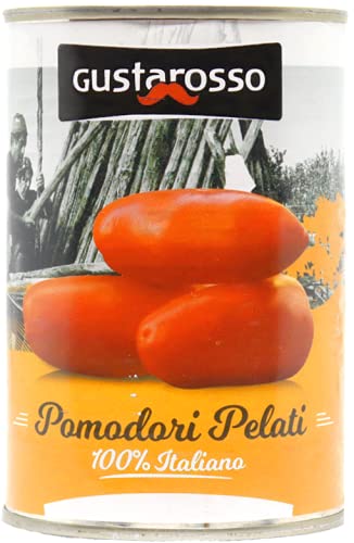 Tomate pelado 100% ITALIANO 400 gr. Gustarosso
