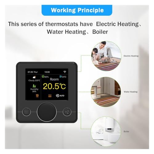 Thermostat WiFi pour Maison Connectée : Gérez Votre Chauffage au Sol Idéal - 4