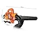 wicoanox Gas Leaf Blower, Ergonomic Design, 26cc 2-Cycle Handheld Leaf Blower, 424CMF 2PH, Powerful Clearing Performance, and Cruise Control for Effortless Yard Mastery All Year Round Orange