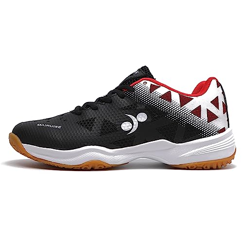 Chaussures de tennis de table homme noir basket badminton respirante 41 1/3