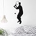 Tianpengyuanshuai Tennisspieler vor der Bewertung von Tennis Wandaufkleber Turnhalle Sport Kunst Aufkleber 22x50cm für Heimtextilien