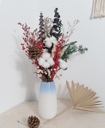 Ramo de Flores Secas Natural Decorativo 18" miniatura 4