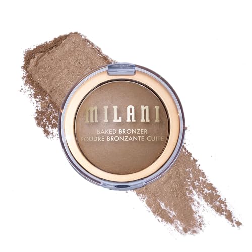Milani Baked Bronzer - Long-Lasting Powder for Natural...