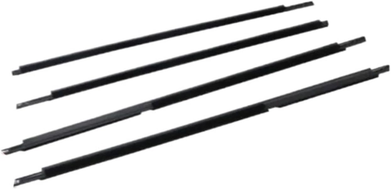 4PCS Car Window Trim Sticker Door Window Belt Trim Molding Fit for Lexus IS300 2001-2005 Front