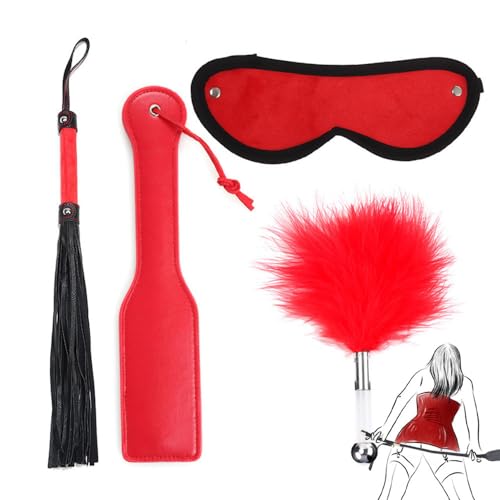 Set Equitazione Rosso 4 Pezzi