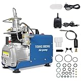 YONGHENG 4500Psi Pcp Air Compressor,Digital Control System,High Pressure Air Compressor Pump,for Air Gun Scuba Rifle,Perfect for Filling Air Rifle Filling