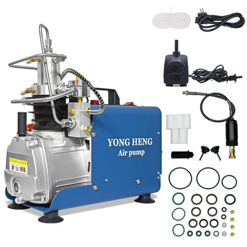 Image of YONGHENG 4500Psi Pcp Air Compressor,Digital Control System,High Pressure Air Compressor Pump,for Air Gun Scuba Rifle,Perfect for Filling Air Rifle Filling