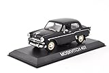 Originalverpackt: Blister DieCast Metall Modellauto 1:43 Moskwitsch 407 Limousine schwarz