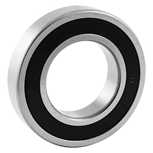 Rodamiento 6211 2RS 55x100x21mm ranura profunda doble escudo para eje industrial rígido de bolas