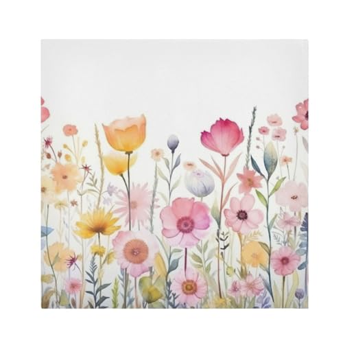 Servilletas de tela Wild Flower set x6 miniatura 1