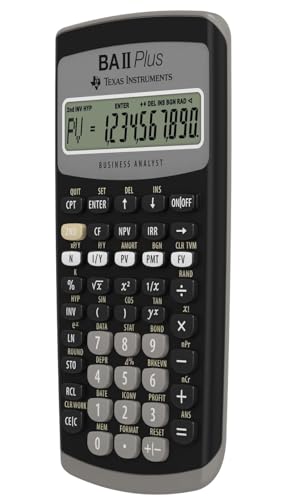 Image of Texas Instruments BA II Plus Professional Advanced Financial Calculator