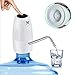 Moguat Dispensador Agua para Garrafas con Adaptador, Dosificador Eléctrico Automático Extraíble Recargable USB Botellas Agua Fria y Caliente, Bomba de Agua