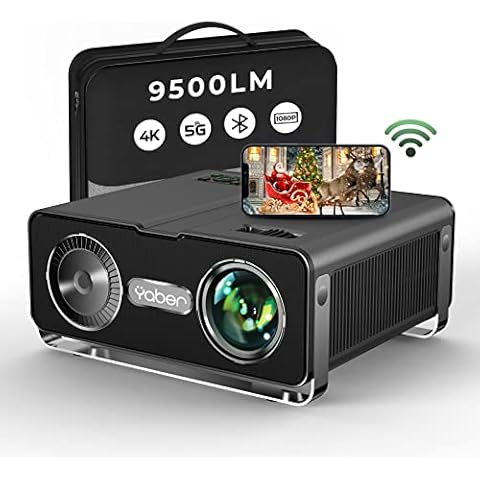 Proyector YABER 9500 Actualizado con WiFi y Bluetooth Cover