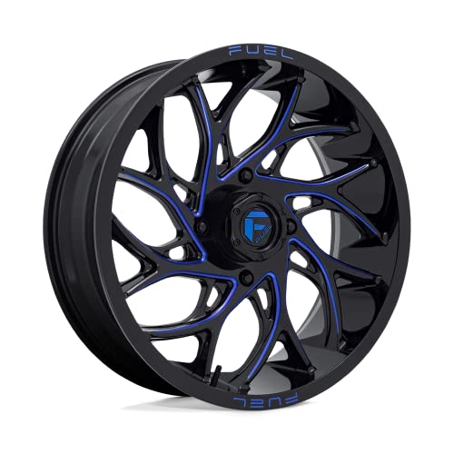 Fuel UTV D778 20X7 4X156 G-BLK-MILL-BLU 13MM - D7782070A544