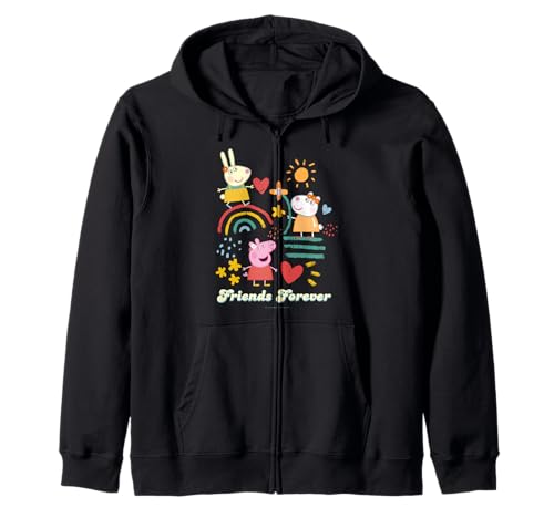 Sweat Peppa Pig Friends Forever pour habiller votre enfant facilement