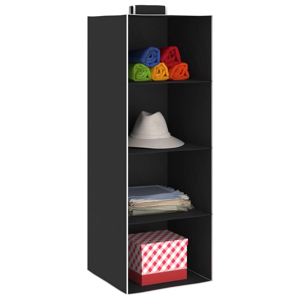 Home outdoor AltriHanging Armadio Organizzatori 2 pz con 4 Ripiani Tessuto