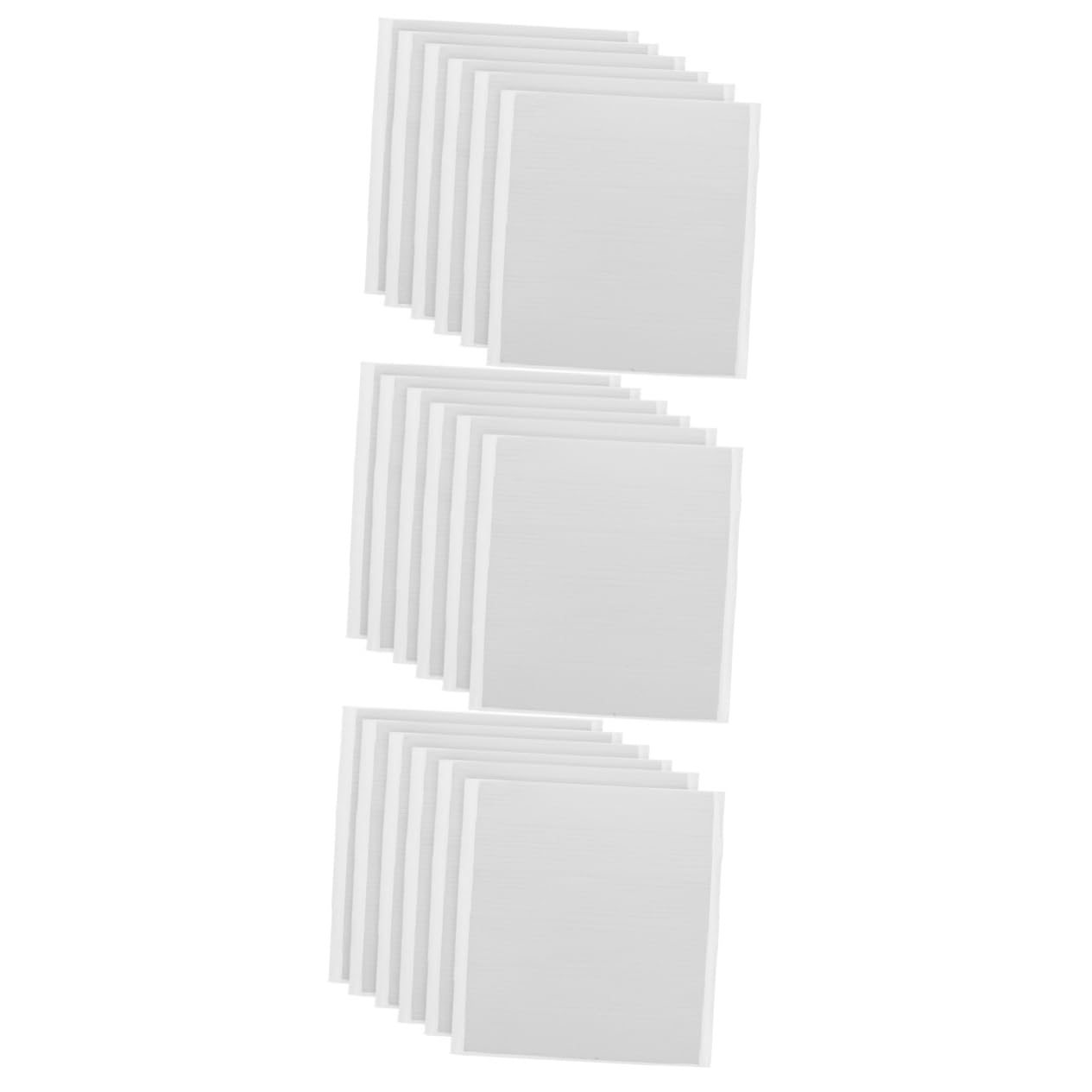 KALLORY 3sets Craft Foam Strips Double-Sided Adhesive Sheets Ideal for Balloons Decor Flowers Cards Scrapbooks Card Making Easy to Cut Carry 6sheets*3