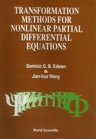 Transformation Methods For Nonlinear Partial Differential Equations book cover
