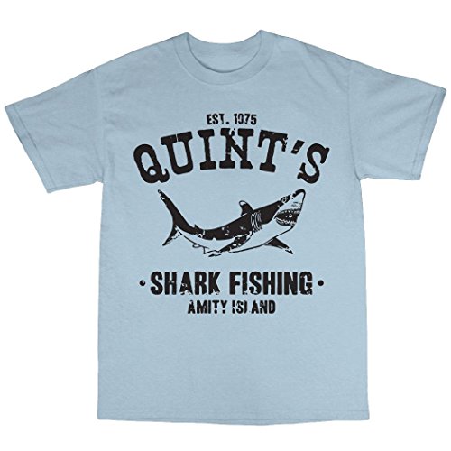Bees Knees Tees Quint's Shark Fishing T-Shirt