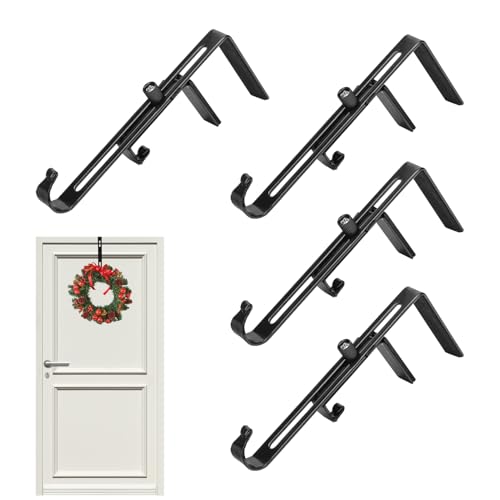 Supports guirlande de cheminée lot de 4 fixations réglables Noël
