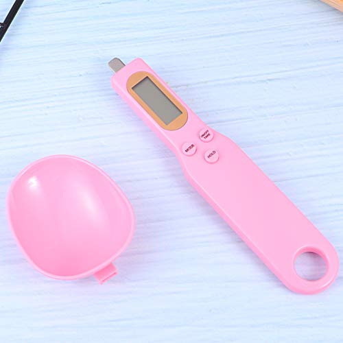 Hemoton Balança Digital de Cozinha de Colher Ponderada Eletrônica 500G / 0. Balança de Colher de Med