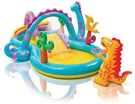 Dinoland Play Center/Pool Inflatable for Kids (Size: 1011" L x 76" W x 38" H) (B081WQRM38) Amazon Price History, Amazon Price Tracker