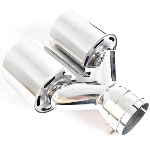 Tuyau d'échappement universel double pointe pour la rénovation auto - 3