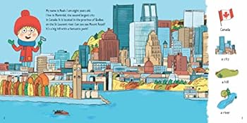 Paperback Hello i am noah from Canada - Livre + audio [French] Book