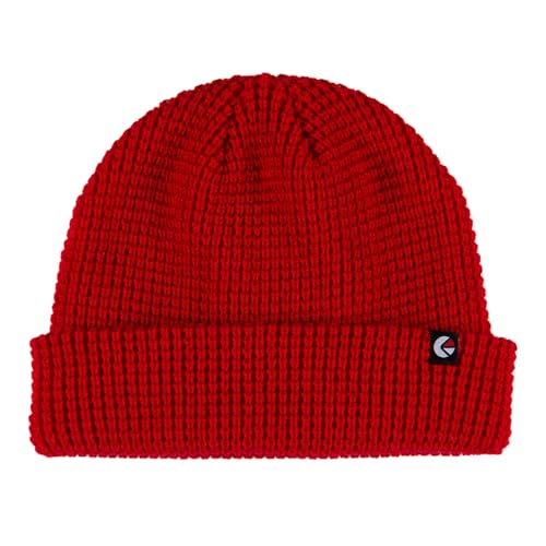 Bonnet thermique Legend Ethika rouge contre le froid aux oreilles