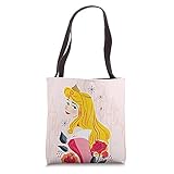 Disney Princess Aurora Sleeping Beauty Soft Pink Tote Bag