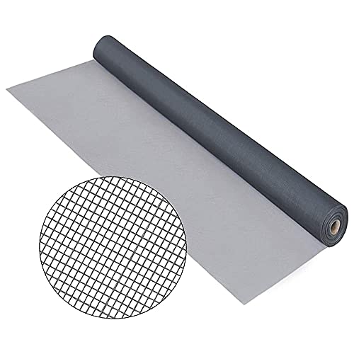 Premium Grey Insect Mesh for Windows & Doors – 1.2m Wide, Fibreglass Screen by The Meter – Fly, Mosquito & Bug Protection – Durable, Breathable & Easy to Install sold by the meter