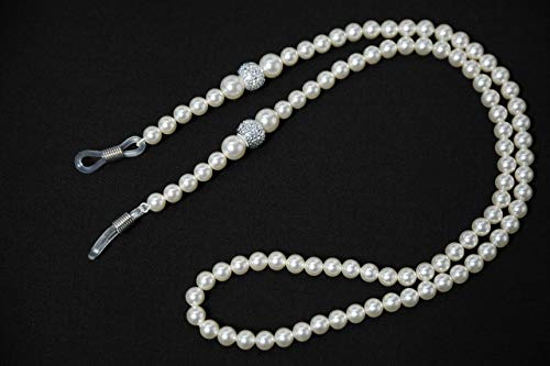 Swarovski Crystal White Pearl نقره 