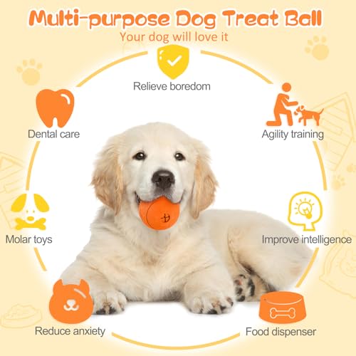 HIPPIH-Interactive-Dog-Toys-for-Puppies-2-Pack-Dog-Puzzle-Toys-for-Small-Dogs-Dog-Balls-for-Medium-Dogs-Treat-Dispensing-Dog-Toys