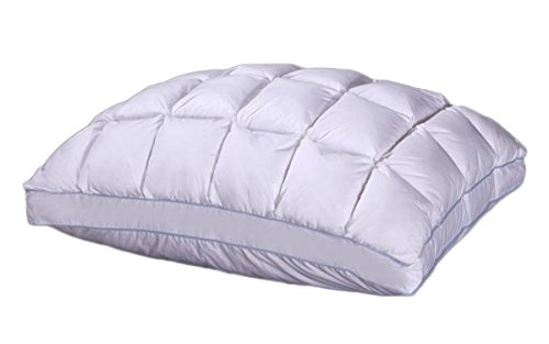 Almohada de plumón estándar con soporte firme para cuello miniatura 3