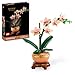 LEGO Botanicals Mini-Orchidee - Set mit Kunstblumen für Erwachsene - Zimmerpflanze mit Blumentopf im Terrakotta-Stil - DIY Geschenkidee zum Valentinstag - 10343