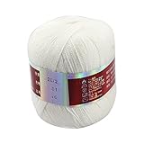 Celine lin One Skein Pure Cashmere Knitting Yarn 50g,White