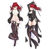Anime Game Persona 5 Sexy Girl Makoto Niijima Kasumi Yoshizawa Hugging Body Pillow Case Cover Otaku Body Two-Side Dakimakura Anime Body Pillow 59' x 20'(150 * 50cm)