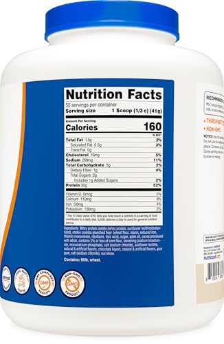 Image of Nutricost Whey Protein Isolate (Cookies N Cream) 5LBS