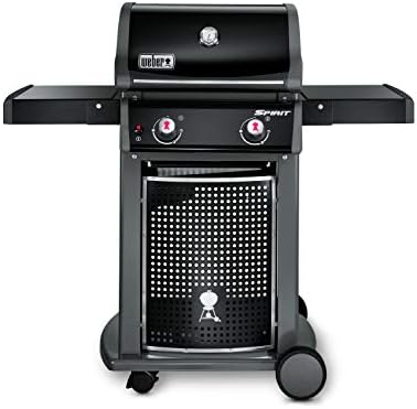 Weber 46010053 Spirit Classic E-210 Barbecue à Gaz avec 2 Brûleurs Noir